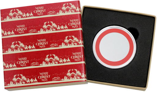 SilverTowne Natural Kraft Paper Gift Box w/Nativity Box Sleeve - Product Packaging